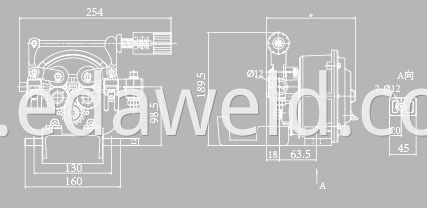 120SN-C Double Drive Wire Feeder Assembly